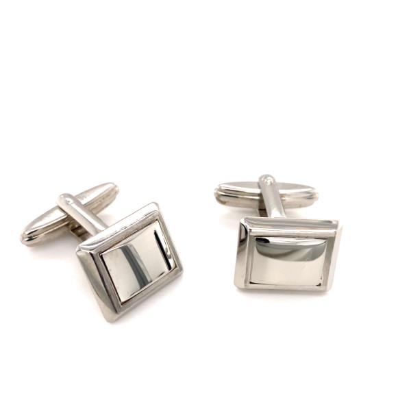 Μανικετόκουμπα ασημένια Μανικετόκουμπα ασημένια