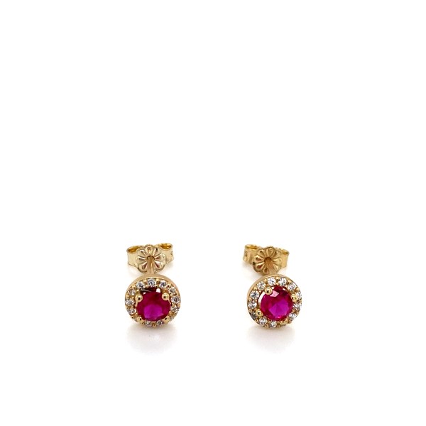 Σκουλαρίκι ροζετα