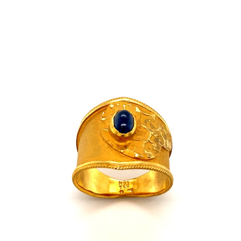 Βυζαντινό Δαχτυλίδι Lapis
