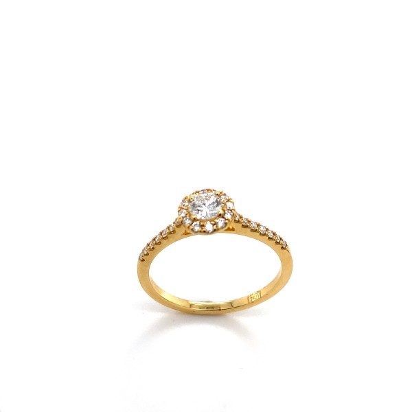  Μονόπετρο Δαχτυλίδι