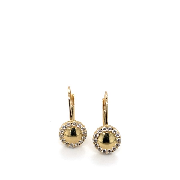 Χρυσό σκουλαρίκι