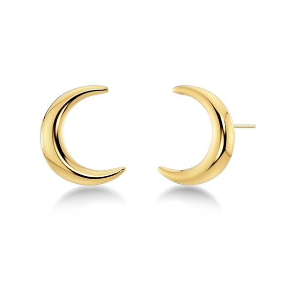 Edblad New Moon Studs L Gold