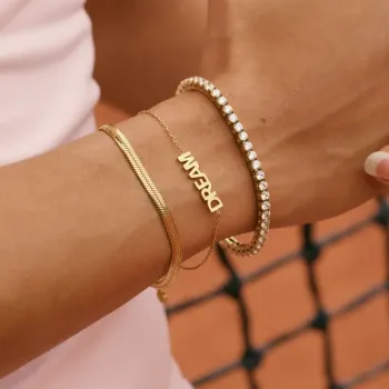 EDBLAD Tennis Bracelet Gold
