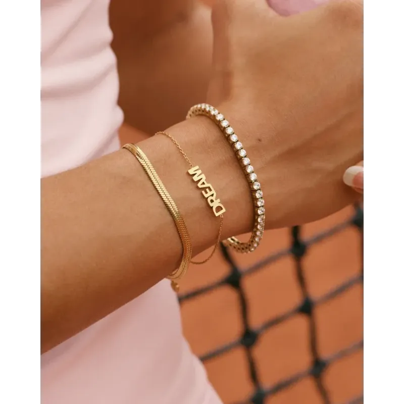 EDBLAD Tennis Bracelet Gold